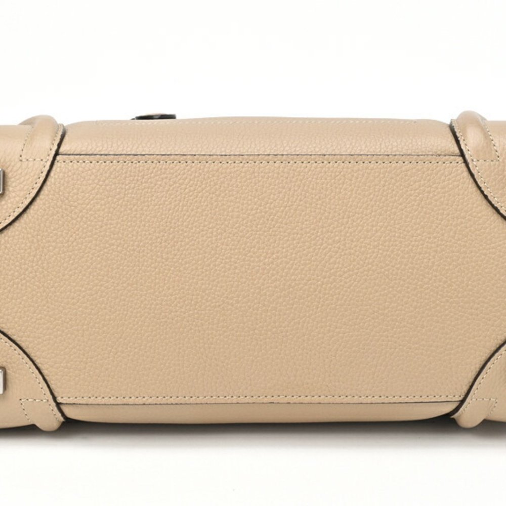 CELINE luggage micro beige handbag - Picture 5 of 10